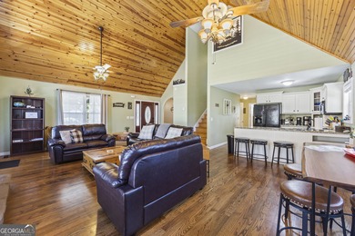 This 5-bedroom, 3-bathroom mountain retreat in the gated on Innsbruck Resort and Golf Club in Georgia - for sale on GolfHomes.com, golf home, golf lot