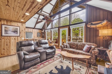 Nestled in the heart of Sky Valley, this charming 3 bedroom, 3 on Sky Valley Resort and Country Club in Georgia - for sale on GolfHomes.com, golf home, golf lot