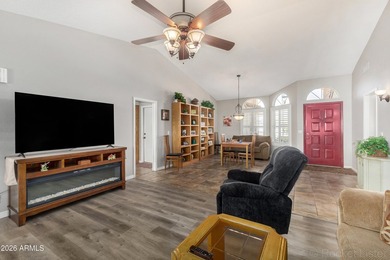 Gorgeous home w/desired '215 Floorplan' N/S exposure lot w/South on Sunland Village East Golf Course in Arizona - for sale on GolfHomes.com, golf home, golf lot