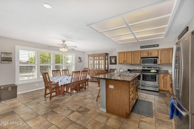 Gorgeous home w/desired '215 Floorplan' N/S exposure lot w/South on Sunland Village East Golf Course in Arizona - for sale on GolfHomes.com, golf home, golf lot