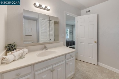 Bright and tranquil upstairs home in Rossmoor's premier 55+ on Rossmoor Golf Course in California - for sale on GolfHomes.com, golf home, golf lot