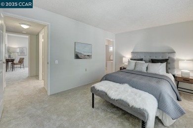 Bright and tranquil upstairs home in Rossmoor's premier 55+ on Rossmoor Golf Course in California - for sale on GolfHomes.com, golf home, golf lot