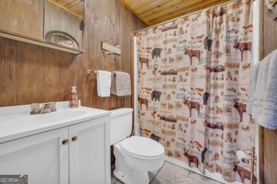 Nestled in the heart of Sky Valley, this charming 3 bedroom, 3 on Sky Valley Resort and Country Club in Georgia - for sale on GolfHomes.com, golf home, golf lot