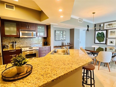 Spectacular 3/3 unit with amazing views to the golf course and on Turnberry Isle Resort and Club in Florida - for sale on GolfHomes.com, golf home, golf lot