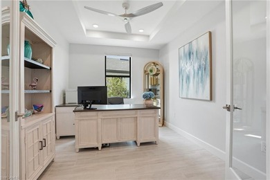 Located on a private cul-de-sac with water view in the highly on Valencia Golf and Country Club in Florida - for sale on GolfHomes.com, golf home, golf lot