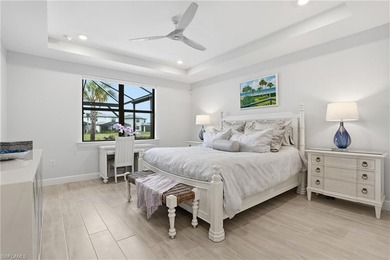 Located on a private cul-de-sac with water view in the highly on Valencia Golf and Country Club in Florida - for sale on GolfHomes.com, golf home, golf lot