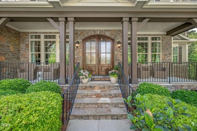 Welcome to this impeccably designed home in the sought-after on Hasentree Club in North Carolina - for sale on GolfHomes.com, golf home, golf lot