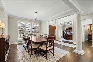 Welcome home to this stunning, highly sought-after Staley Farms on Staley Farms Golf Club in Missouri - for sale on GolfHomes.com, golf home, golf lot