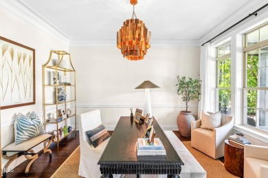 Welcome to this impeccably designed home in the sought-after on Hasentree Club in North Carolina - for sale on GolfHomes.com, golf home, golf lot