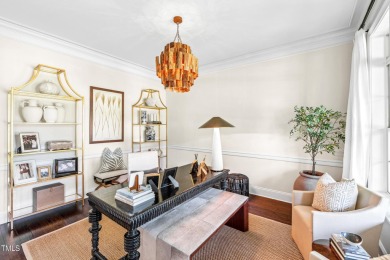 Welcome to this impeccably designed home in the sought-after on Hasentree Club in North Carolina - for sale on GolfHomes.com, golf home, golf lot