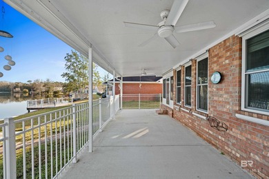 Live lakefront at Leisure Lake, a coveted Foley community where on Glenlakes Golf Club in Alabama - for sale on GolfHomes.com, golf home, golf lot