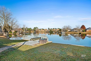 Live lakefront at Leisure Lake, a coveted Foley community where on Glenlakes Golf Club in Alabama - for sale on GolfHomes.com, golf home, golf lot