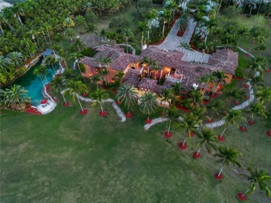 One-of-a-kind 6BD/5BA/2HB Mediterranean Redland Estate on 10 on Redland Golf and Country Club in Florida - for sale on GolfHomes.com, golf home, golf lot