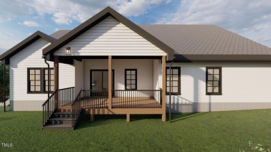 Welcome to 101 Cochise Cove, a 3-bedroom, 3.5-bath home with 3 on River Golf and County Club at Lake Royale in North Carolina - for sale on GolfHomes.com, golf home, golf lot