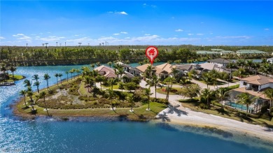Nestled in prestigious Miromar Lakes, immaculate lakefront 2018 on Miromar Lakes Golf Club in Florida - for sale on GolfHomes.com, golf home, golf lot
