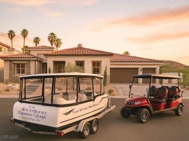 INTRODUCING THE TRUST HOME BUILDERS SOUTHSHORE SIGNATURE on South Shore At Lake Las Vegas in Nevada - for sale on GolfHomes.com, golf home, golf lot