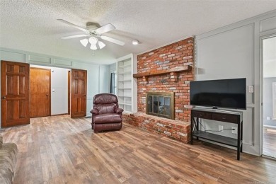 This spacious home sits on a fully fenced 0.61-acre lot and on Forest Ridge Golf Club in Oklahoma - for sale on GolfHomes.com, golf home, golf lot