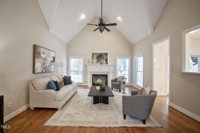 Live luxuriously in the heart of Holly Springs' sought-after on Devils Ridge Golf Club in North Carolina - for sale on GolfHomes.com, golf home, golf lot