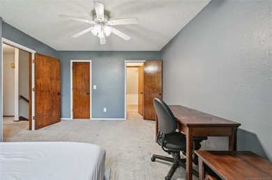 This spacious home sits on a fully fenced 0.61-acre lot and on Forest Ridge Golf Club in Oklahoma - for sale on GolfHomes.com, golf home, golf lot