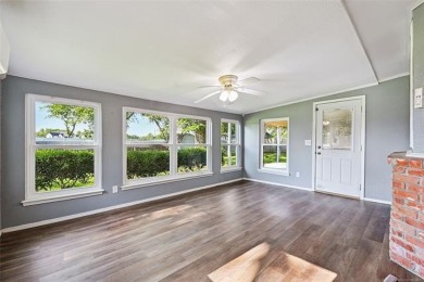 This spacious home sits on a fully fenced 0.61-acre lot and on Forest Ridge Golf Club in Oklahoma - for sale on GolfHomes.com, golf home, golf lot