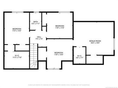This spacious home sits on a fully fenced 0.61-acre lot and on Forest Ridge Golf Club in Oklahoma - for sale on GolfHomes.com, golf home, golf lot