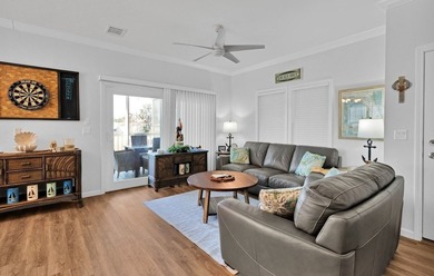 Wow! A custom 1404 sqft canal home close to the main pool! Built on Barefoot Bay Golf Course in Florida - for sale on GolfHomes.com, golf home, golf lot