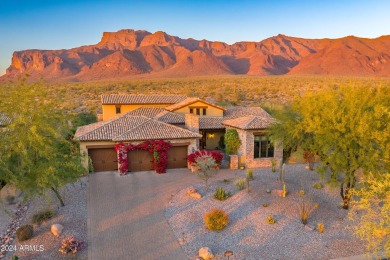 CUSTOM HOME IN SUPERSTITION MOUNTAIN.  HIGH EFFICIENCY GREEN on Superstition Mountain Club - Lost Gold in Arizona - for sale on GolfHomes.com, golf home, golf lot