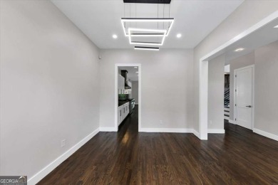 Step into flawless modern luxury at this brand-new custom-built on East Lake Golf Club in Georgia - for sale on GolfHomes.com, golf home, golf lot