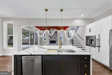 Step into flawless modern luxury at this brand-new custom-built on East Lake Golf Club in Georgia - for sale on GolfHomes.com, golf home, golf lot