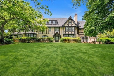 Welcome to This Gracious & Stately 6300 Sq Ft Tudor Style Center on Rockaway Hunting Club in New York - for sale on GolfHomes.com, golf home, golf lot