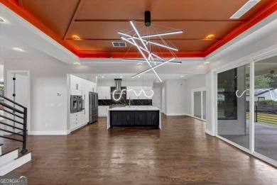 Step into flawless modern luxury at this brand-new custom-built on East Lake Golf Club in Georgia - for sale on GolfHomes.com, golf home, golf lot
