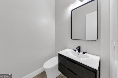 Step into flawless modern luxury at this brand-new custom-built on East Lake Golf Club in Georgia - for sale on GolfHomes.com, golf home, golf lot