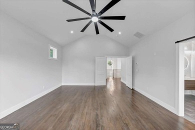 Step into flawless modern luxury at this brand-new custom-built on East Lake Golf Club in Georgia - for sale on GolfHomes.com, golf home, golf lot