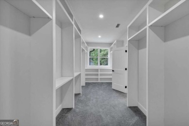 Step into flawless modern luxury at this brand-new custom-built on East Lake Golf Club in Georgia - for sale on GolfHomes.com, golf home, golf lot