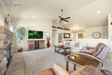 This stunning home offers four bedrooms and three bathrooms with on The Club At Flying Horse in Colorado - for sale on GolfHomes.com, golf home, golf lot