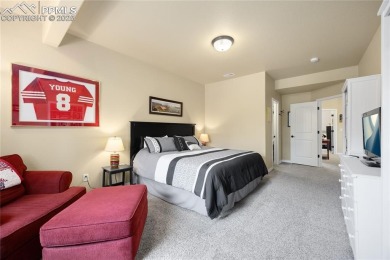 This stunning home offers four bedrooms and three bathrooms with on The Club At Flying Horse in Colorado - for sale on GolfHomes.com, golf home, golf lot