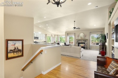 This stunning home offers four bedrooms and three bathrooms with on The Club At Flying Horse in Colorado - for sale on GolfHomes.com, golf home, golf lot