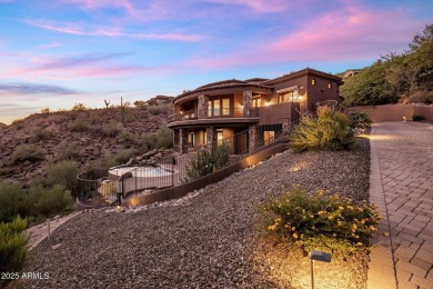 Nestled on a premium hillside lot within the prestigious on FireRock Country Club in Arizona - for sale on GolfHomes.com, golf home, golf lot