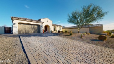 Welcome to this breathtaking single-story home, offering 4 on Estrella Mountain Ranch Golf Course in Arizona - for sale on GolfHomes.com, golf home, golf lot