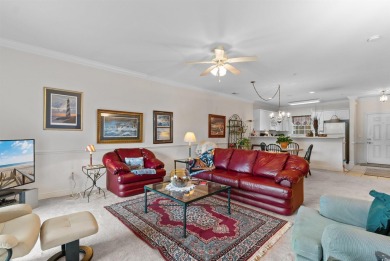 Welcome to this charming 2-bedroom, 2-bathroom first-floor condo on Myrtlewood Golf Course and Club  in South Carolina - for sale on GolfHomes.com, golf home, golf lot