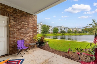 Welcome to this charming 2-bedroom, 2-bathroom first-floor condo on Myrtlewood Golf Course and Club  in South Carolina - for sale on GolfHomes.com, golf home, golf lot