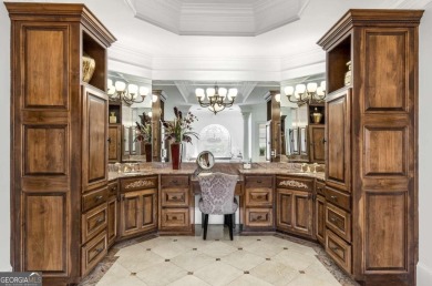 Step into timeless sophistication and grand-scale living in this on TPC At Sugarloaf Golf Club in Georgia - for sale on GolfHomes.com, golf home, golf lot