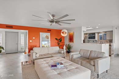 Welcome to 393 Hagen Way, a stunning mid-century modern villa on on  in Arizona - for sale on GolfHomes.com, golf home, golf lot