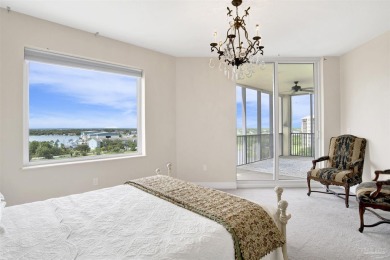 Breathtaking 8th-Floor Corner Unit with Panoramic Water Views | on Lost Key Golf Club in Florida - for sale on GolfHomes.com, golf home, golf lot