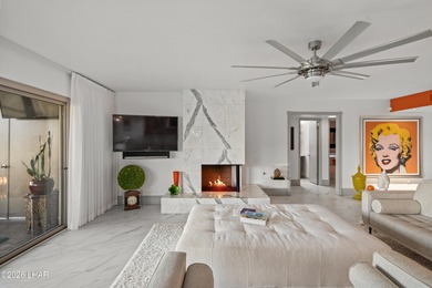 Welcome to 393 Hagen Way, a stunning mid-century modern villa on on  in Arizona - for sale on GolfHomes.com, golf home, golf lot