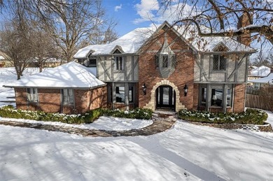 A rare 2-Story Tudor home in Country Club Gardens situated on a on Country Club of Blue Springs in Missouri - for sale on GolfHomes.com, golf home, golf lot