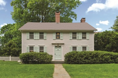 Charming Colonial Retreat with Antique Elegance in Old Lyme on Old Lyme Country Club in Connecticut - for sale on GolfHomes.com, golf home, golf lot