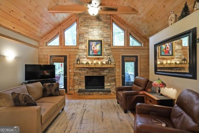 || UNIQUE TENNESSEE LOG HOME DESIGN || || FULL LOG HOME || || on Big Canoe Golf Club - Cherokee in Georgia - for sale on GolfHomes.com, golf home, golf lot