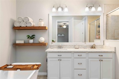 Discover refined Florida living in this beautifully updated pool on Esplanade Golf and Country at Lakewood Ranch in Florida - for sale on GolfHomes.com, golf home, golf lot