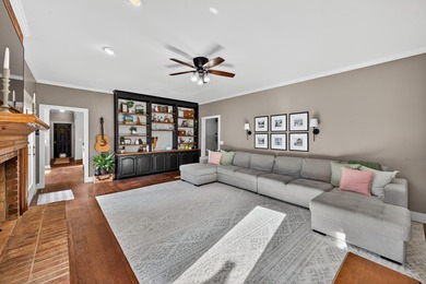 Welcome to this gorgeous 5-bedroom, 3.5-bathroom brick home on Houndslake Country Club in South Carolina - for sale on GolfHomes.com, golf home, golf lot